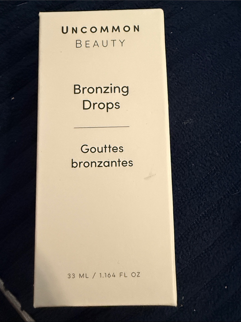 Uncommon James Bronzing Drops - Cream Box